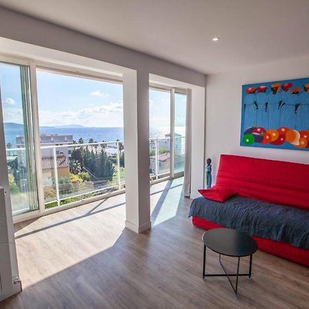 Tres Beau T2 Climatise Refait A Neuf, Vue Mer Panoramique Exceptionnelle A 120M A Pied De La Plage ลาซิโอตาต์ ภายนอก รูปภาพ
